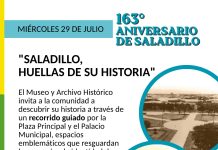 «Saladillo, Huellas de su Historia»: invitan a un recorrido guiado por los espacios emblemáticos de la ciudad