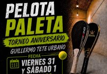 Torneo Aniversario de Pelota Paleta: todo listo para un fin de semana a puro deporte