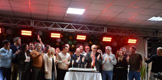 La cena por el 163° aniversario de Saladillo reunió a la comunidad en una noche solidaria