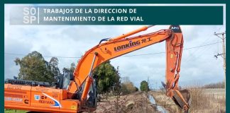 Continúan los trabajos de mantenimiento en caminos rurales y urbanos de Saladillo