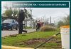 Realizan tareas de pintura vial y colocación de cartelería en distintos puntos de Saladillo