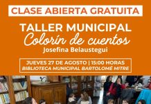 Clase abierta y gratuita del taller municipal “Colorín de Cuentos”