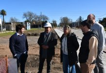 Avanza la obra de apertura de la Avenida Moreno
