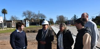 Avanza la obra de apertura de la Avenida Moreno