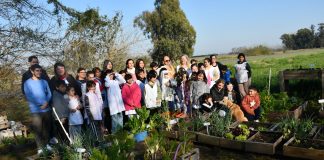 La Escuela Primaria N° 5 se prepara para celebrar sus 150 años y mostró su proyecto de huerta