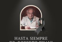 Hasta siempre, Dr. Roberto Pisani: Del Carril despide a un médico muy querido por la comunidad