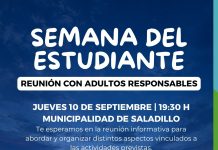 Convocan a una reunión informativa para adultos responsables de egresados y egresadas