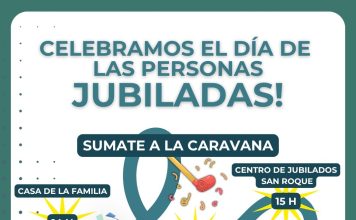 Saladillo celebrará el Día de las Personas Jubiladas con una tarde de baile y encuentro