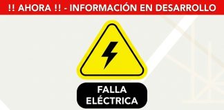 Fuerte viento provoca un corte de energía en una zona rural