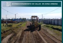 Realizan trabajos de acondicionamiento de calles en distintos puntos de la ciudad