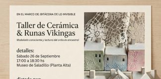 El Museo de Saladillo propone dos talleres artísticos en el marco de “Bitácora de lo invisible”