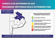 Panorama meteorológico: cómo seguirá el tiempo en la provincia de Buenos Aires