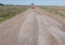 Realizaron trabajos de mejora en un camino de Álvarez de Toledo
