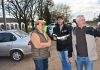 Construyen un nuevo reductor de velocidad en el Acceso Néstor Kirchner