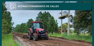 Avanzan los trabajos de acondicionamiento de calles en Saladillo
