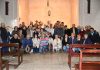 Álvarez de Toledo recibió a los gauchos peregrinos con una misa en la capilla local