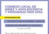 Nueva reunión del Consejo Local de Niñez y Adolescencia y del Programa 1000 Días