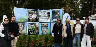 El intendente Salomón recorrió la 15.ª edición de la Expo Vivero de Cazón