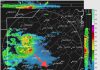 Continúan las lluvias en el noroeste bonaerense y no se descartan chaparrones intensos