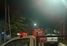 Incendio de una vivienda en calle Juan B. Justo al 3200