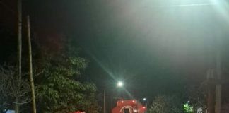 Incendio de una vivienda en calle Juan B. Justo al 3200