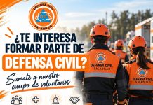 Defensa Civil Saladillo abrió una convocatoria para incorporar nuevos voluntarios