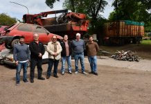 Realizan un nuevo operativo de compactación de vehículos en el corralón municipal